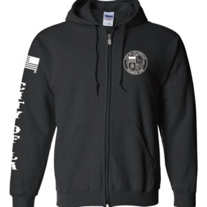City Single Print Full Zip Hoodie