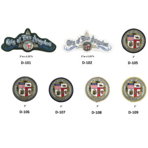 City Woven Patches