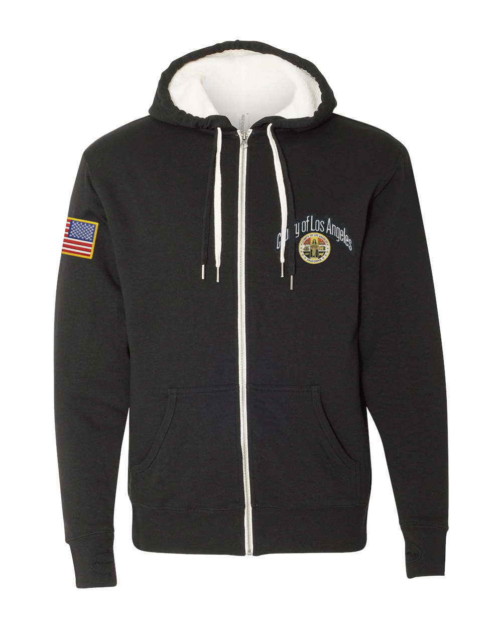 B-1014 - Sherpa County of Los Angeles - Black Front