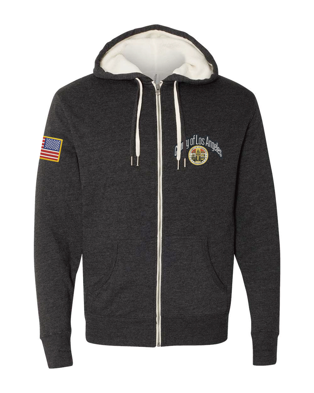 B-1014 - Sherpa County of Los Angeles - Charcoal Front