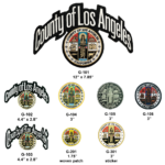LA County Patches & Sticker