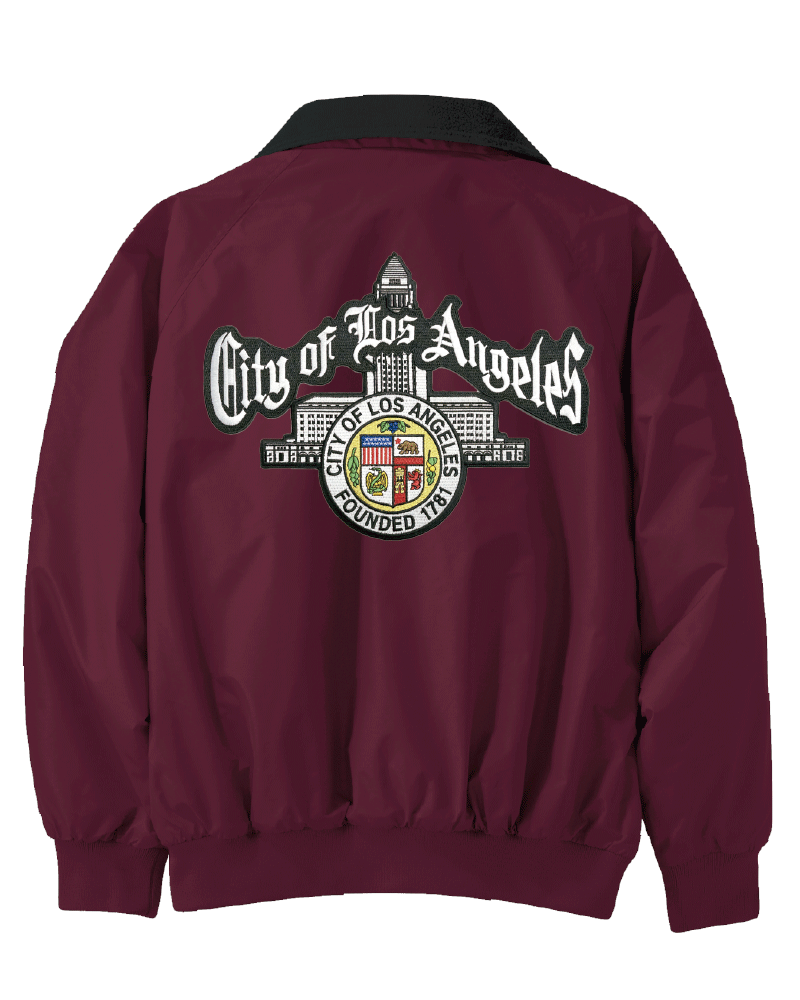 A-1017A-Challenger-PA-Jacket-City-of-Los-Angeles---Maroon-back