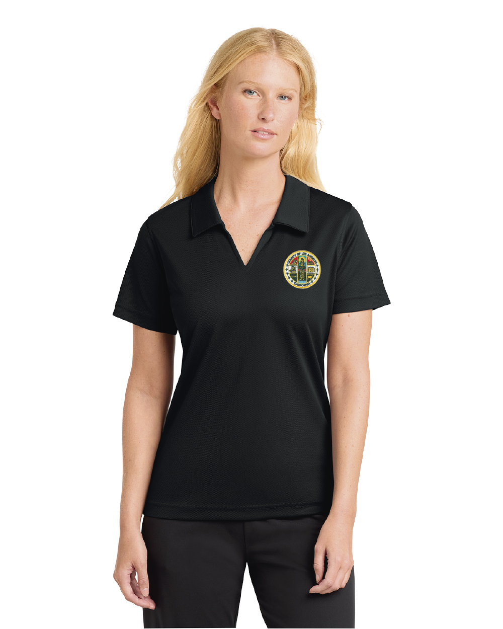 LA County Sport-Tek® Dri-Mesh® Polo D - Image 6