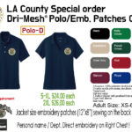 LA County Sport-Tek® Dri-Mesh® Polo D - Thumbnail Image 2