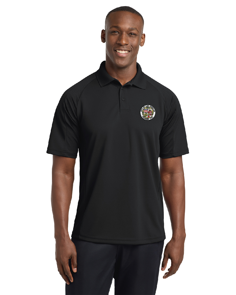City of LA Sport-Tek® Dri-Mesh® Pro Polo E - Image 12