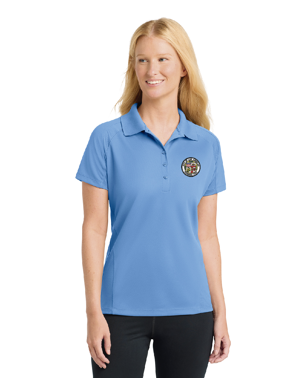 City of LA Sport-Tek® Dri-Mesh® Pro Polo E - Image 8