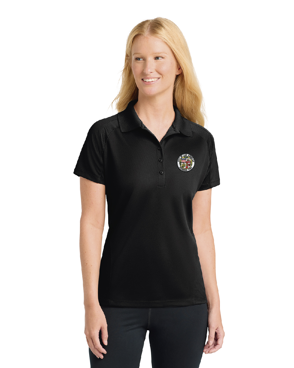 City of LA Sport-Tek® Dri-Mesh® Pro Polo E - Image 10